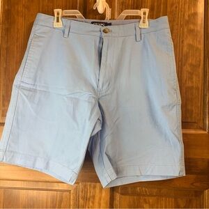 Mens Blue Chaps Shorts With Pockets Size 34